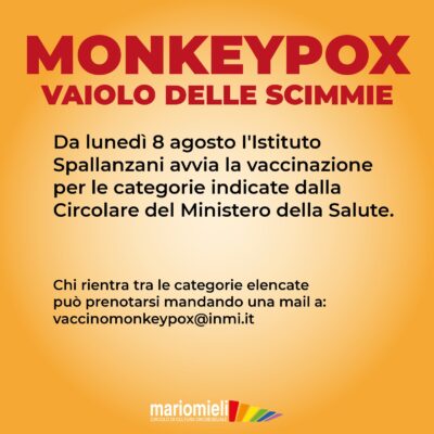 info vaccinazione monkeypox