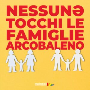 attacco famiglie arcobaleno solidarietà