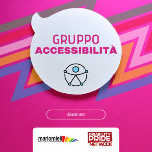 gruppo accessibilità cco mario mieli disability pride network