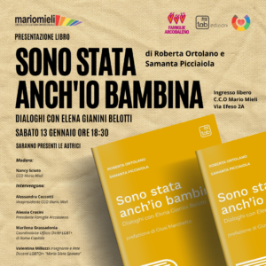 Presentazione libro sono stata anch'io bambina