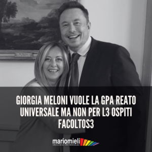 elon musk giorgia meloni gpa