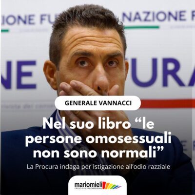 generale vANNACCI INDagato