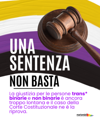 una sentenza non basta alle persone trans*