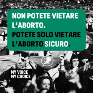 giornata internazionale dell'aborto libero e sicuro